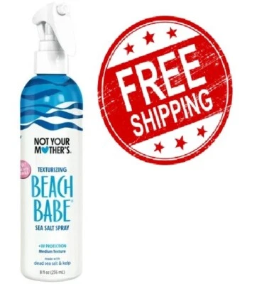 $6.89 • Buy Not Your Mother's Beach Babe Texturizing Sea Salt Spray With UV Protection, 8 Oz