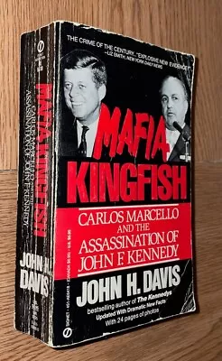 Mafia Kingfish Carlos Marcello & The Assassination Of Jfk Book John H. Davis • $9.99