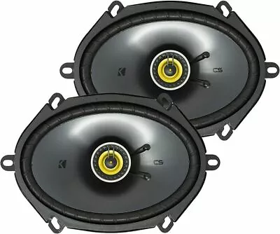 Kicker CS Series 6x8  2-Way 225W Car Audio Speakers - Pair - CSC68 (46CSC684) • $89.99