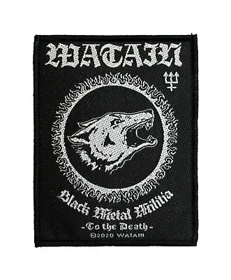 Watain Black Metal Militia Woven Sew On Battle Jacket Patch - 089-1 • $6.50