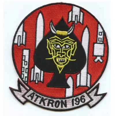 $28.99 • Buy 4.38  Navy Va-196 Attack Squadron Embroidered Patch