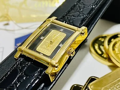 Gold Ingot Watch • £500