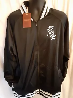 Chicago White Sox Men's Mitchell & Ness Big Tall Track Jacket XLT Up To 5X • $54.99