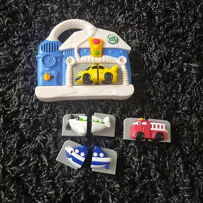 Leapfrog Fridge Wash & Go Car Wash Phonics Magnetic Set.  With 4 Vehicles • £12.99