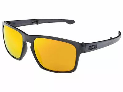 Oakley Sliver F Foldable Polarized Sunglasses OO9246-12 Black Ink/Fire Iridium • $219.99