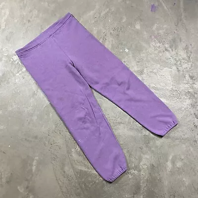 80s VTG RUSSELL ATHLETIC Plain Sweatpants XS Pastel Purple USA Made Joggers 90s • $19.99