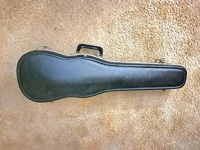 Vintage Black 4/4 Hard Violin Case.  Green Felt Lining. Used • $65
