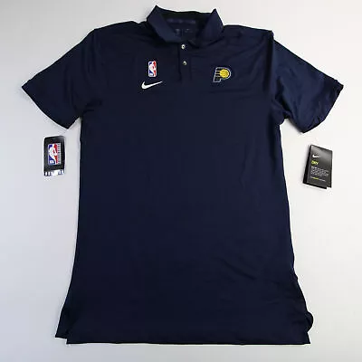 Indiana Pacers Nike NBA Authentics Polo Men's Navy New • $38.24
