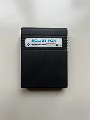 Solar Fox Commodore 64 C64 Cartridge Untested • $19.99