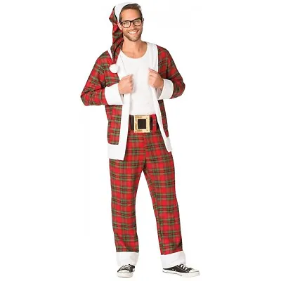 Hipster Mr. Claus Costume Costume Christmas Fancy Dress • $47.56