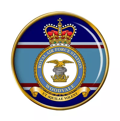 RAF Station Woodvale Pin Badge • £5.50