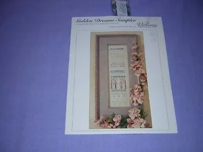 Victoria Sampler Golden Dreams Sampler Pattern With Accessory Pack • $24.99