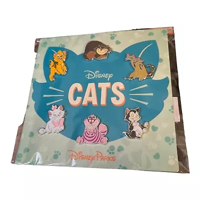 £29.19 • Buy Disney Pin Booster Pack Cat Set Of 6 Pins Aristocats Cheshire Figaro Cats NEW