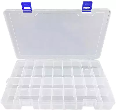 Storage Box For Jewelry Bead Container Tool Fishing Hook & Small Accessories • $12.20