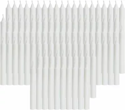 120 Bulk White Christmas Tree Candles For Chime Pyramid Carousel- 4 X1/2 Inch • $27.99