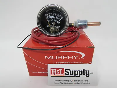 4ft Murphy 20t-250-4-1/2 10702042 250 Degree Temperature Gauge • $83.83