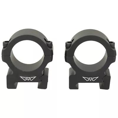 Warne Scope Mounts Vapor Horizontal 1  Medium Rings Matte Black Picatinny • $44.97