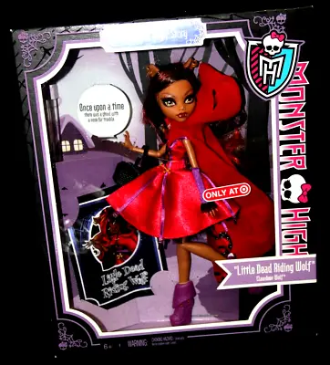 NIB NRFB Monster High Little Red Riding Wolf Clawdeen Wolf Target Exclusive • $189.99