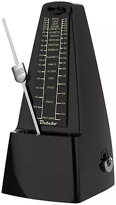 Mechanical Metronome Black/Loud Sound Piano Drum Violin Guitar • $27.99