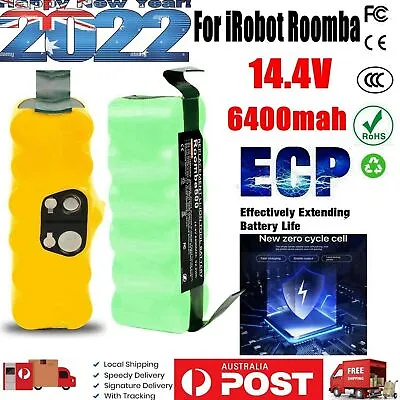 2X 6400MAh Battery For IRobot Roomba 500 700 800 900 537 580 630 780 880 Parts C • $26.99