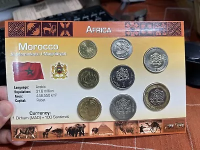 Morocco 8 Coins Lot Excellent Condition • $7.99