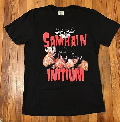 Samhain Shirt M RARE Vintage Style Danzig Misfits Punk Horror Goth Initium • $39.99