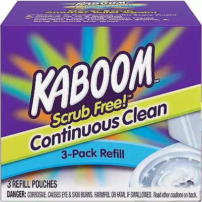 3-Pack Refill –  Scrub Free! Continuous Clean With Oxiclean • $41.76