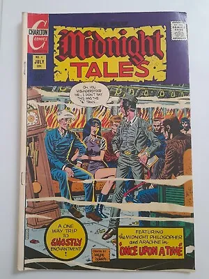 Midnight Tales #4 July 1973 VGC- 3.5 Charlton Bronze Age Horror • £4.99