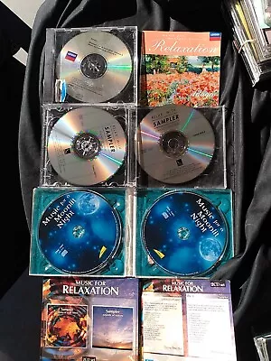 RELAXATION Meditation Music 5 CD LOT: See Pics 4 PlaylistRESTORED 2 LIKE NEW • $7.99