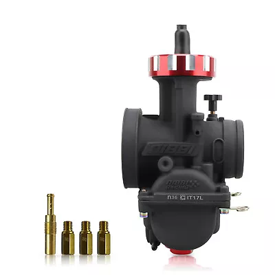 NIBBI Racing Carburetor PWK 36mm W/ Jets For KAWASAKI SUZUKI ATV Dirt Bike 2/4T • $103.54