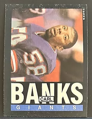 1985 Topps Set-Break # 111 Carl Banks NM-MINT *4for4Cards* • $1.29