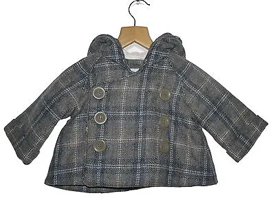 Marie Chantal Girls Or Boys 100% Wool Traditional  Duffle Coat Age 3 Months NWT • $26.86