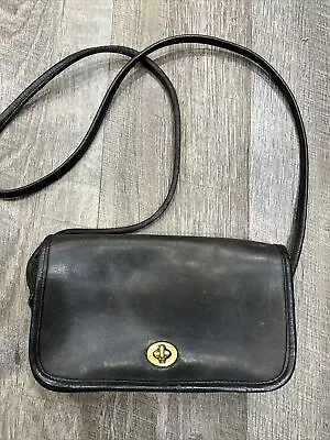 COACH VINTAGE Black DINKY BAG New York City USA Crossbody • $56