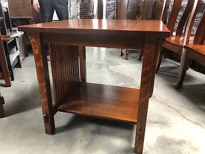 Custom Built | NEW | Mission Arts And Crafts | Stickley Style | End Table • $585
