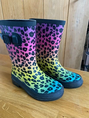 Next GIRLS INFANTS WELLIES WELLINGTON SHOES BOOTS SIZE 13 UK • £0.99