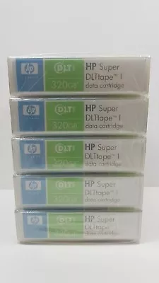 Lot Of 5 HP Super DLT Tape I Data Cartridges C7980A 320GB • $32.71