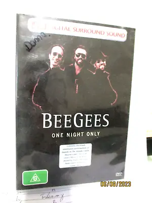 Bee Gees - One Night Only  (DVD 1997)   Region 4 • $5.99