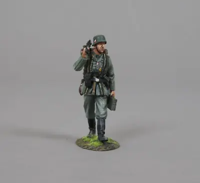 THOMAS GUNN - SS127B Heer MG34 Machine Gunner WW2 - PAINTED METAL FIGURE • £45