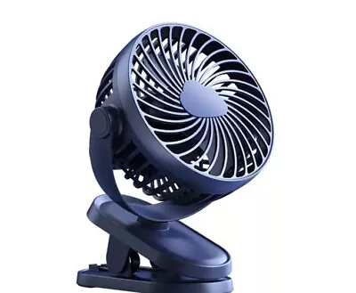 Portable Desk Fan 3 Speed Quite Perfect For Office Home Baby Pram Clip-on Fan ** • £14.99