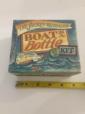 The Secret Revealed Boat In A Bottle Kit • $10.99