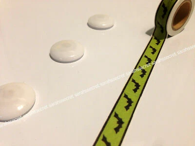 $5.80 • Buy Japanese Washi Tape 15mmx10m Green Black Bats #W2109