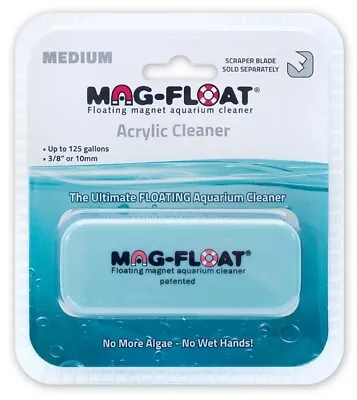 Mag Float Floating Magnum Aquarium Cleaner Acrylic Cleaner - Medium • $33.70