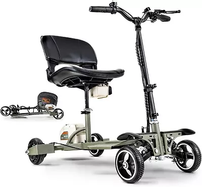 SuperHandy 4-Wheel Mobility Scooter - Lightweight Foldable • $559.20