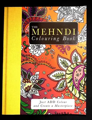 MEHNDI Advanced Colouring Book - New A4 120 Pages • £6.99