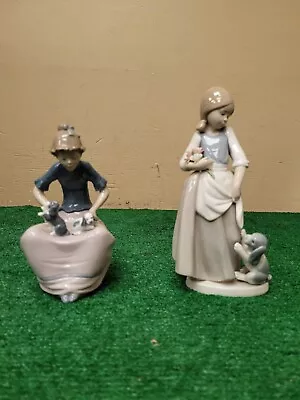 Lot Of 2 NAO By LLadro Daisa Girls  (BFEB-04-006) • $40