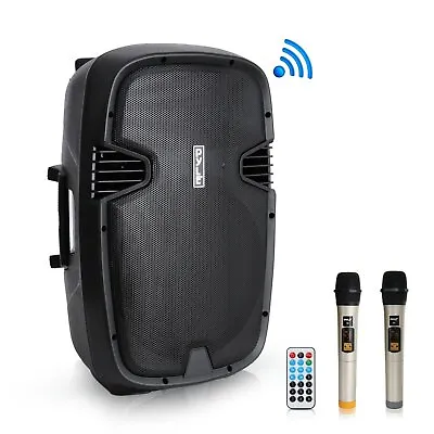 Pyle Portable Bluetooth PA 15’’ Speaker System 1600 Watt Rechargeable Battery • $315.99