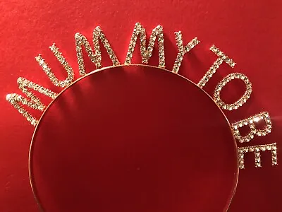 Rose Gold Mummy To Be Tiara Headband And Sash Diamanté Baby Shower  • £4.50