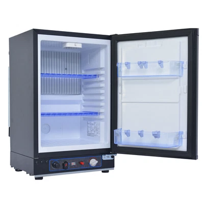 $376.73 • Buy Smad 1.4 Cu Ft 3Way Refrigerator AC/DC Propane RV Cooler Cabin 12V Fridge Camper