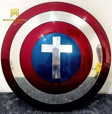 Medieval Armor Cosplay Falcon & Winter Soldier Red Captain Christmas Shield Prop • $205.95