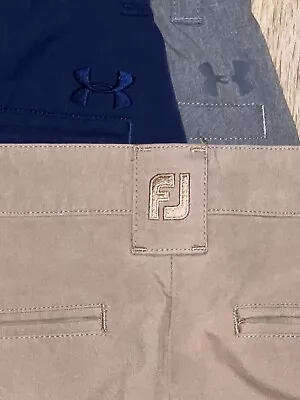 Under Armour FootJoy Pants FJ Athletic Fit Polyester Golf Mens 32x30 (Lot 3) • $0.99